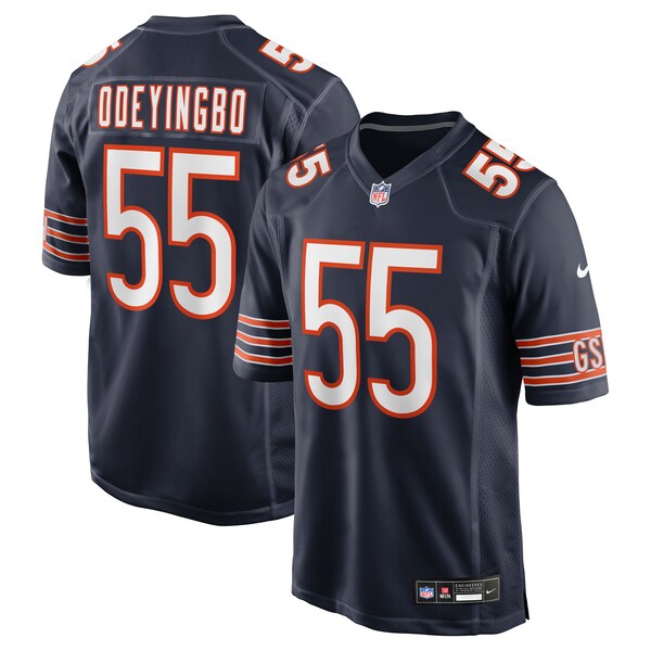 Dayo Odeyingbo Chicago Bears Nike Team Game Jersey - Navy - Image 2