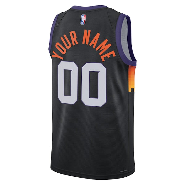 Phoenix Suns Nike Unisex 2025/26 City Edition Swingman Custom Jersey - Black - Image 3