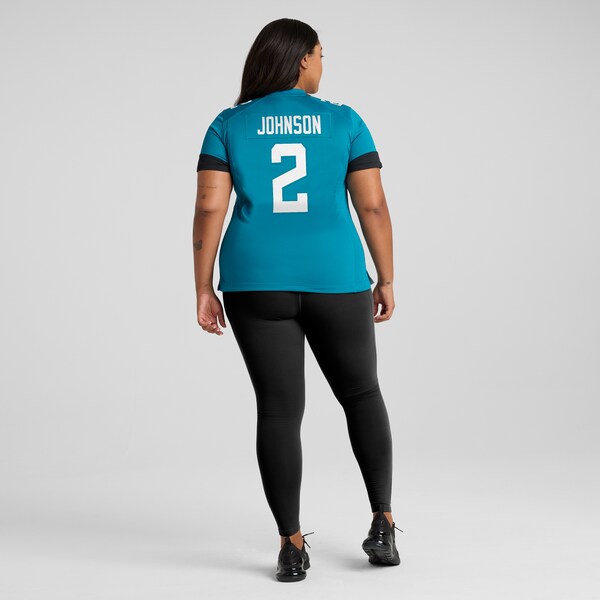 D'Ernest Johnson Jacksonville Jaguars Nike Women's Game Jersey - Teal - Image 7