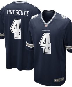 Dak Prescott Dallas Cowboys Nike Youth Game Jersey - Navy/White