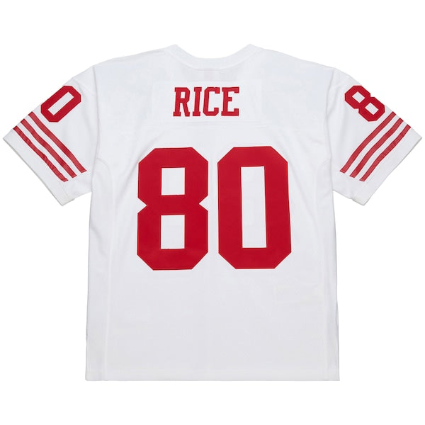 Jerry Rice San Francisco 49ers 1994 Legacy Replica Jersey - White - Image 3