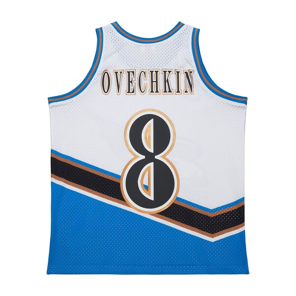Alexander Ovechkin Washington Capitals Unisex Maxxed Out Fashion Basketball Jersey - White - Image 3