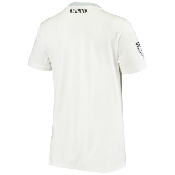 D.C. United adidas Women's 2020 Away Team Replica Jersey - White - Image 3