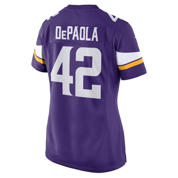 Andrew DePaola Minnesota Vikings Nike Women's Game Jersey - Purple - Image 3