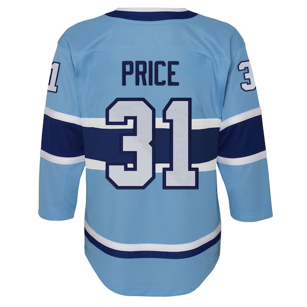 Carey Price Montreal Canadiens Youth Special Edition 2.0 Premier Player Jersey - Light Blue - Image 3