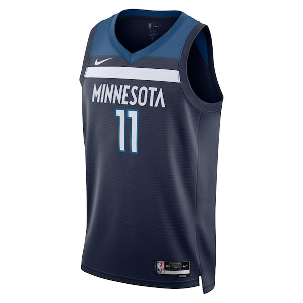 Naz Reid Minnesota Timberwolves Nike Unisex Swingman Jersey - Icon Edition - Navy - Image 2