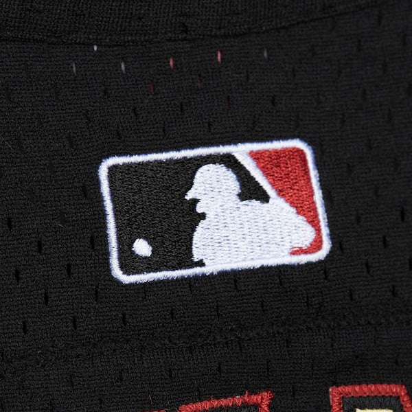 Craig Biggio Houston Astros Cooperstown Mesh Batting Practice Jersey - Black - Image 6