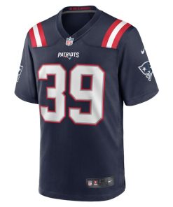 Alternative view of Corliss Waitman New England Patriots Nike Team Game Jersey -  Navy