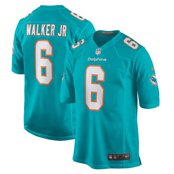 Anthony Walker Jr. Miami Dolphins Nike Game Jersey - Aqua