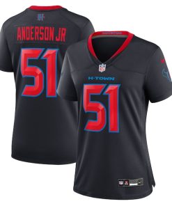 Will Anderson Jr. Houston Texans Nike Women's 2nd Alternate Game Jersey - Navy