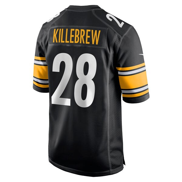Miles Killebrew Pittsburgh Steelers Nike Game Jersey - Black - Image 3
