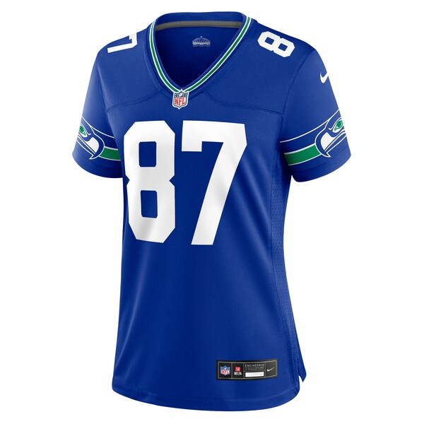 Noah Fant Seattle Seahawks Nike Women's Throwback Player Game Jersey - Royal - Image 2