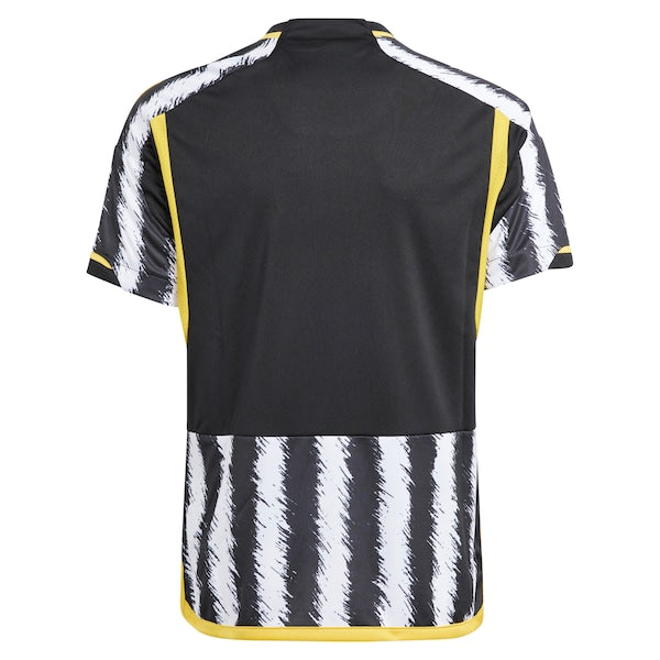 Juventus adidas Youth 2023/24 Home Replica Jersey - Black - Image 3