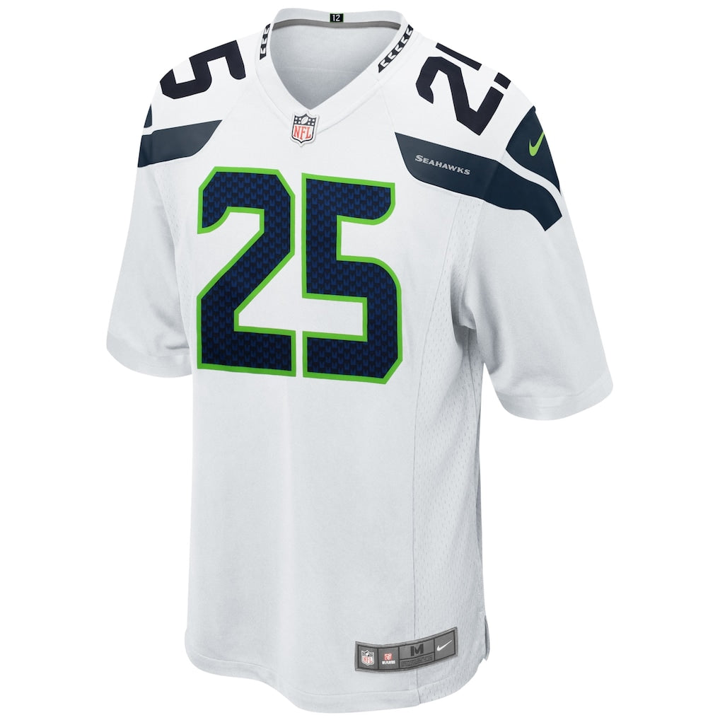 Men's Seattle Seahawks Richard Sherman Nike White Limited Jersey - Image 2