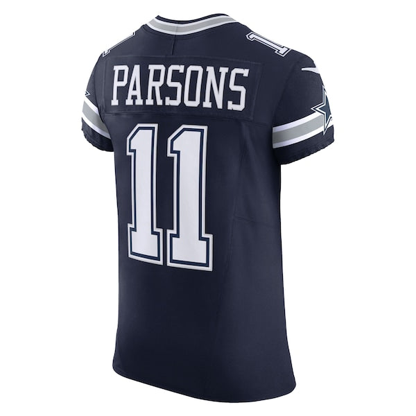 Micah Parsons Dallas Cowboys Nike Vapor F.U.S.E. Elite Jersey - Navy - Image 3