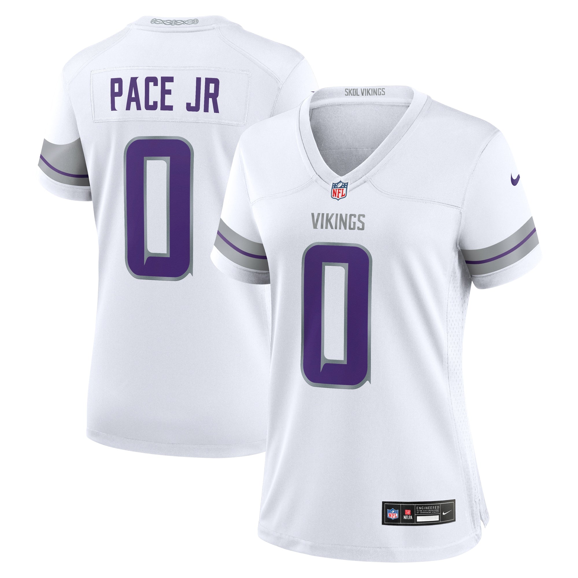 Ivan Pace Jr Minnesota Vikings Nike Women's Game Jersey - Purple/White - Image 12