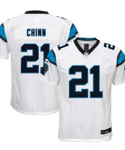 Jeremy Chinn Carolina Panthers Nike Youth Game Jersey - White/Black/Blue