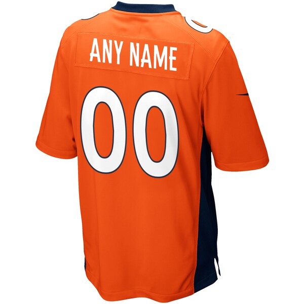 Denver Broncos Nike Custom Game Jersey - Orange - Image 3