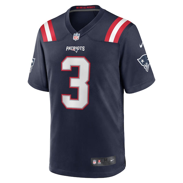 Jabrill Peppers New England Patriots Nike Game Jersey - Navy - Image 2