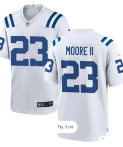 Kenny Moore II Indianapolis Colts Nike Game Jersey - White
