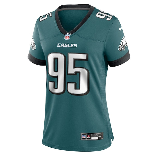 Ty Robinson Philadelphia Eagles Nike Women's Team Game Jersey - Midnight Green - Image 2