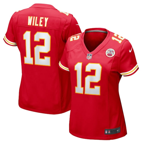 Jared Wiley Kansas City Chiefs Nike Women's Game Jersey - Red