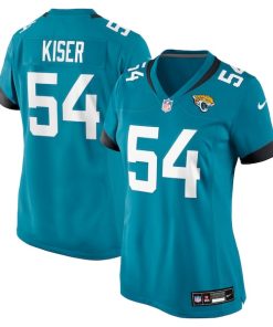 Jack Kiser Jacksonville Jaguars Nike Women's Team Game Jersey -  Teal
