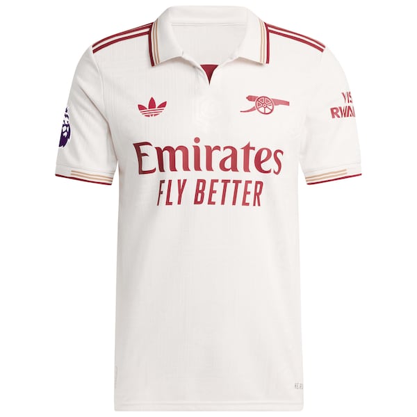 Arsenal adidas 2025/26 Third Authentic Jersey - White/Red/Blue - Image 8