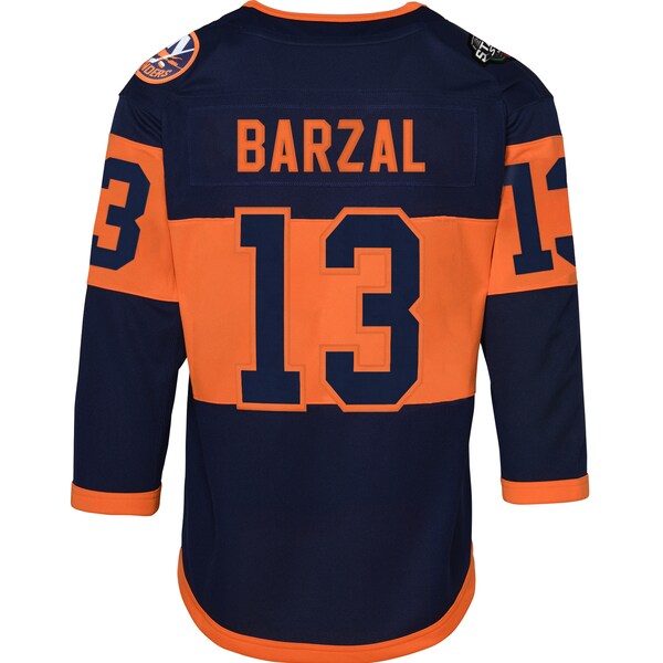 Mathew Barzal New York Islanders Youth 2024 NHL Stadium Series Premier Player Jersey?ยจC Navy - Image 3