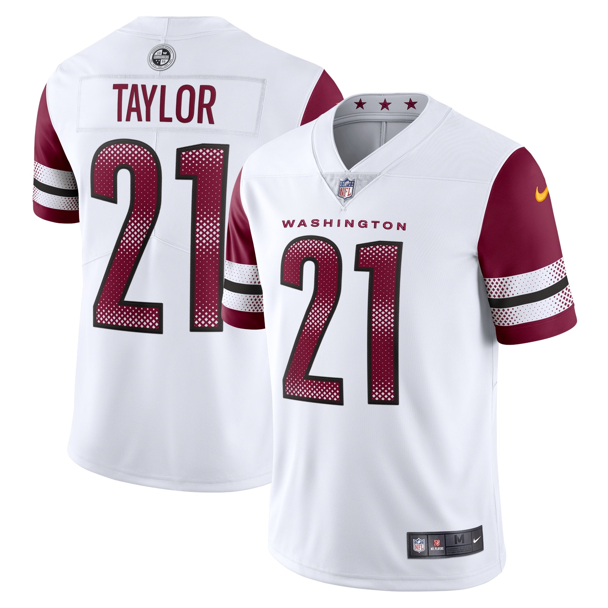 Sean Taylor Washington Commanders Nike 2022 Home Retired Player Limited Jersey - Burgundy/White - Image 5