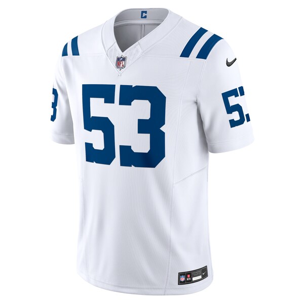 Shaquille Leonard Indianapolis Colts Nike Vapor F.U.S.E. Limited Jersey - White/Blue/Royal - Image 3