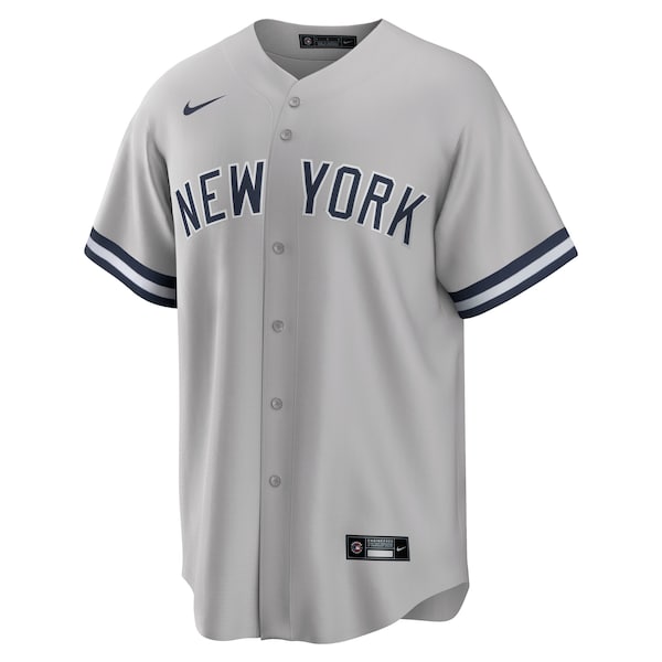 Aaron Judge New York Yankees Nike Big & Tall Road Replica Player Jersey - Gray - Image 3