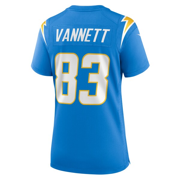 Nick Vannett Los Angeles Chargers Nike Women's Team Game Jersey - Powder Blue - Image 3