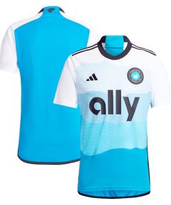 Charlotte FC adidas 2024 The Carolina Kit: Explore Replica Jersey - Blue