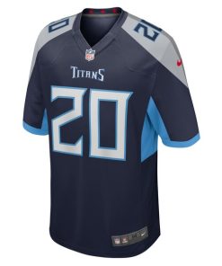 Alternative view of Kindle Vildor Tennessee Titans Nike Team Game Jersey -  Navy