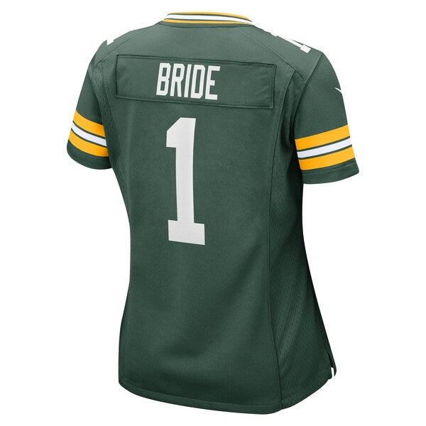 Number 1 Bride Green Bay Packers Nike Women's Game Jersey - Green - Image 3