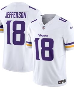 Justin Jefferson Minnesota Vikings Nike Vapor F.U.S.E. Limited Jersey - White/Purple