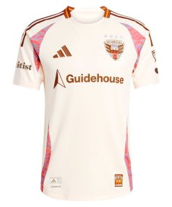 Alternative view of Aaron Herrera D.C. United adidas 2025 The Soul Kit Authentic Player Jersey - Natural