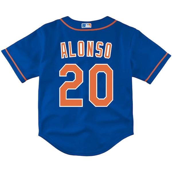 Pete Alonso New York Mets Nike Toddler Alternate Replica Player Jersey - Royal/White - Image 4