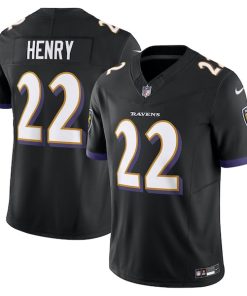 Derrick Henry Baltimore Ravens Nike Vapor F.U.S.E. Limited Jersey - Black/Purple