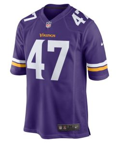 Alternative view of Dwight McGlothern Jr. Minnesota Vikings Nike Game Jersey -  Purple