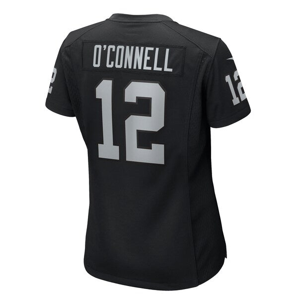 Aidan O'Connell Las Vegas Raiders Nike Women's Game Jersey - Black - Image 3
