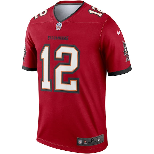 Tom Brady Tampa Bay Buccaneers Nike Legend Jersey - Red/Pewter - Image 3