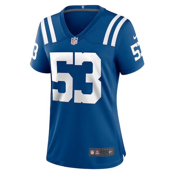Isaiah Land Indianapolis Colts Nike Women's Team Game Jersey - Royal - Image 2