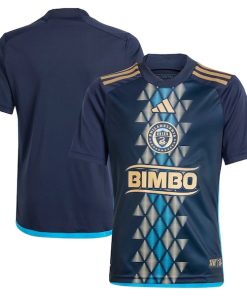 Philadelphia Union adidas Youth 2024 The XV Kit Replica Jersey?¨C Navy