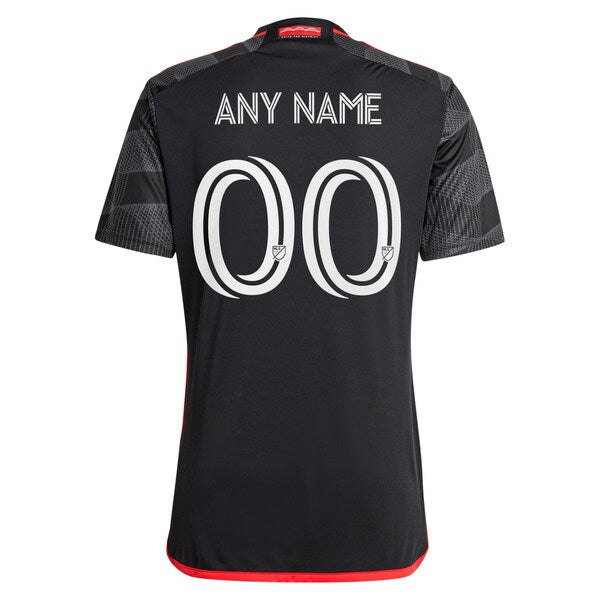 D.C. United adidas 2024 The Icon Kit Replica Custom Jersey?ยจC Black - Image 3