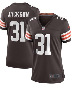 Deon Jackson Cleveland Browns Nike Women's  Game Jersey -  Brown