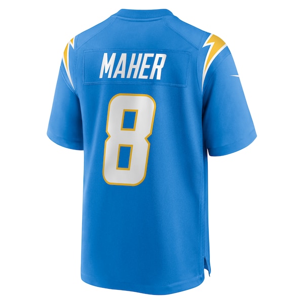 Brett Maher Los Angeles Chargers Nike Team Game Jersey - Powder Blue - Image 3