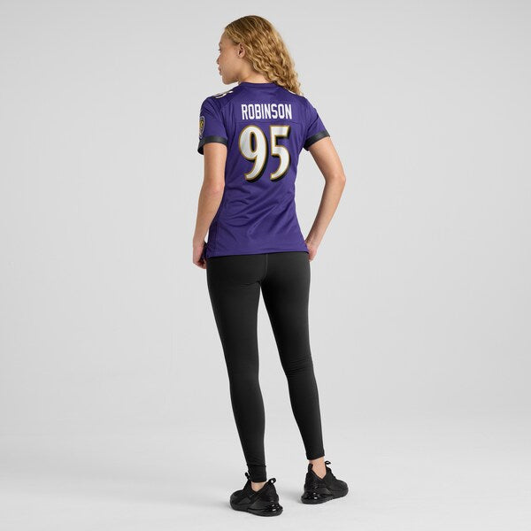 Tavius Robinson Baltimore Ravens Nike Women's Game Jersey - Purple - Image 6