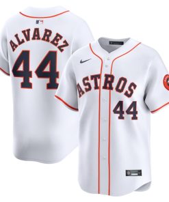 Yordan Alvarez Houston Astros Nike Home Limited Player Jersey - White/Gray